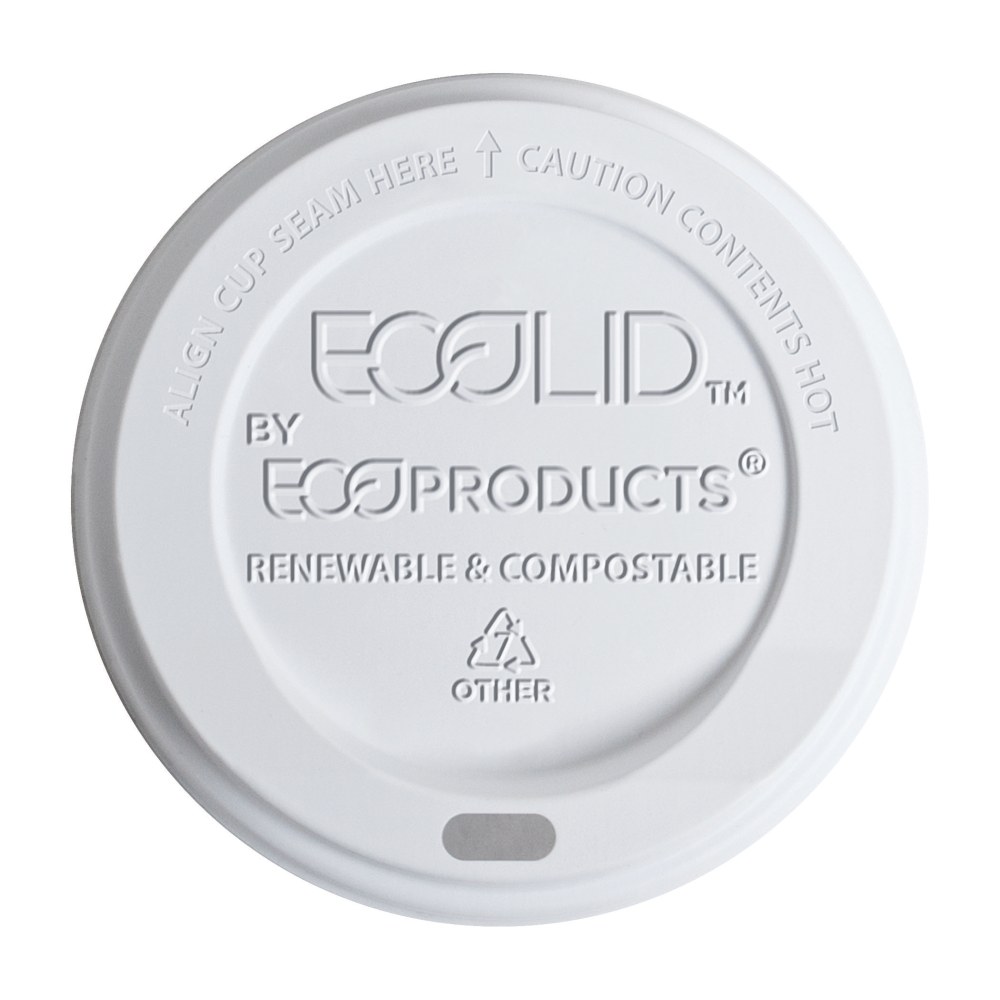 Eco-Products EcoLid Hot Cup Lids, Carton Of 800 MPN:ECOEPECOLID8