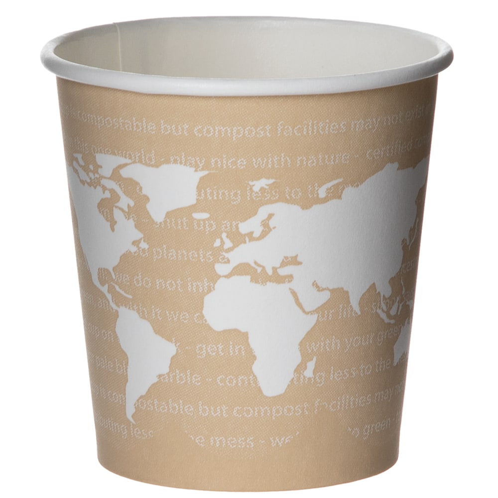 Eco-Products World Art Hot Cups, 4 Oz, Pack Of 1, 000 Cups MPN:EP-BHC4-WA