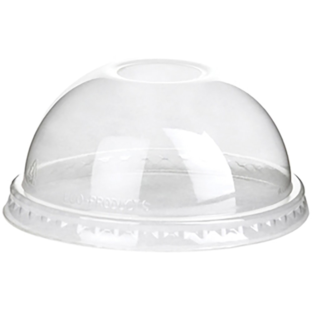 Eco-Products GreenStripe Cold Cup Lids, Dome, 9-24 Oz, 100% Recycled, Clear, Case Of 1, 000 Lids MPN:EP-DLCC-NH