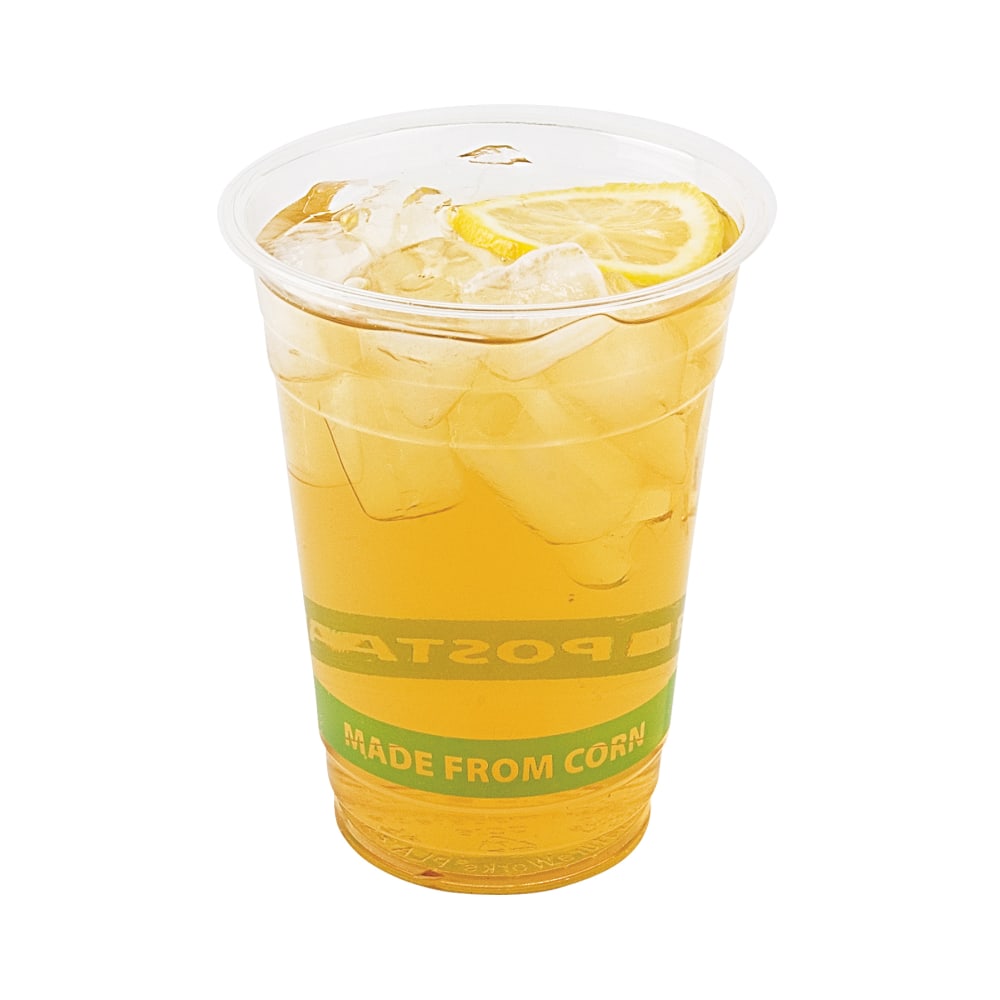 Eco-Products GreenStripe Compostable Cold Drink Cups, 16 Oz, Case Of 500 MPN:EPCC16GSACT