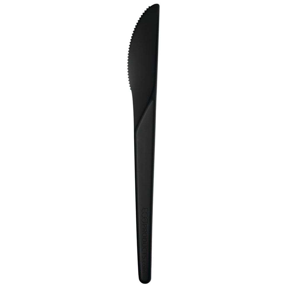 Eco-Products Plantware Knives, 6in, Black, Pack Of 1, 000 Knives MPN:EP-S011BLK