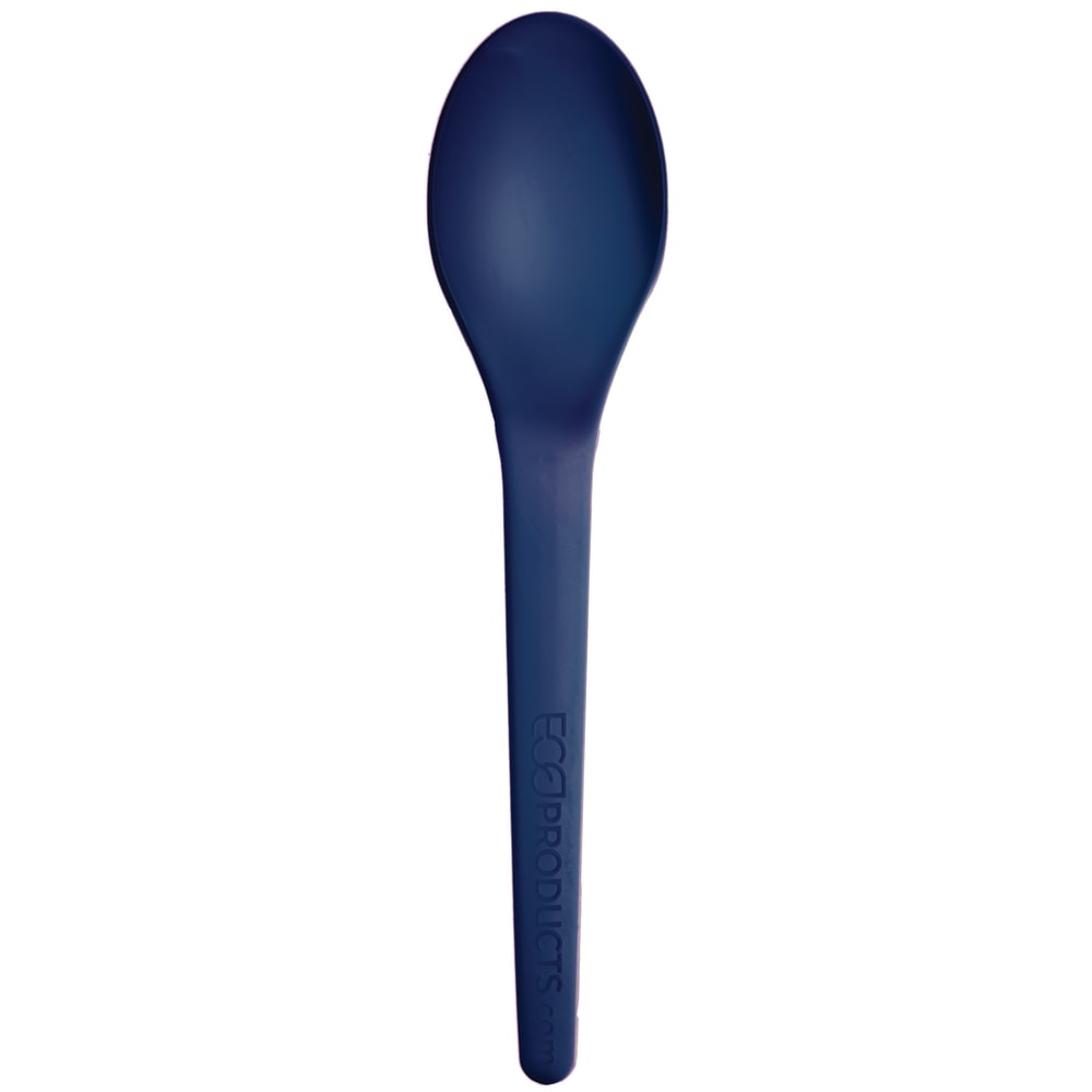 Eco-Products Plantware Spoons, 6in, Blue, Pack Of 1, 000 Spoons MPN:EP-S013BLU