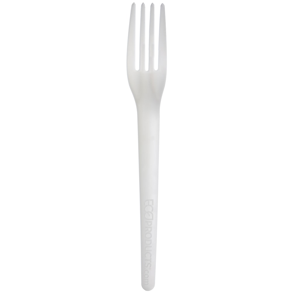 Eco-Products Plantware Dinner Forks, 7in, White, Pack Of 1, 000 Forks MPN:EP-S017