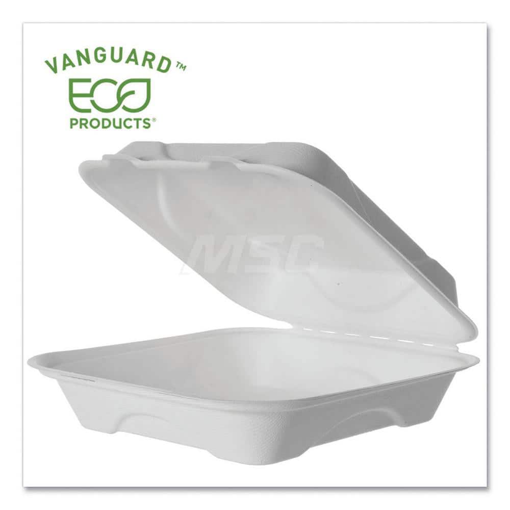 Food Storage Container: Square, Flat Lid MPN:ECOEPHC91NFA - Pkg Qty 200