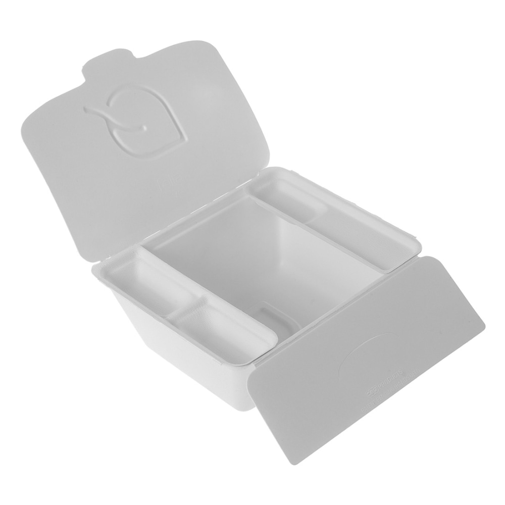 Eco-Products Vanguard Folia Take-Out Containers, 3-1/2inH x 9inW x 7-1/2inD, Pack Of 150 Containers MPN:EP-FSC84NFA