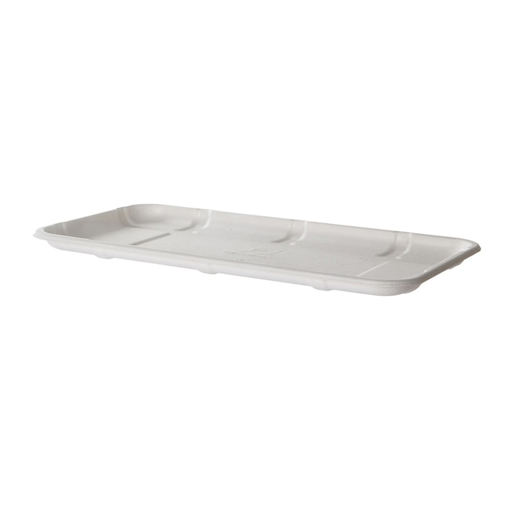Eco-Products Vanguard Meat And Produce Trays, 14/25inH x 11inW x 6inD, White, Pack Of 300 Trays MPN:EP-MP10SNFA