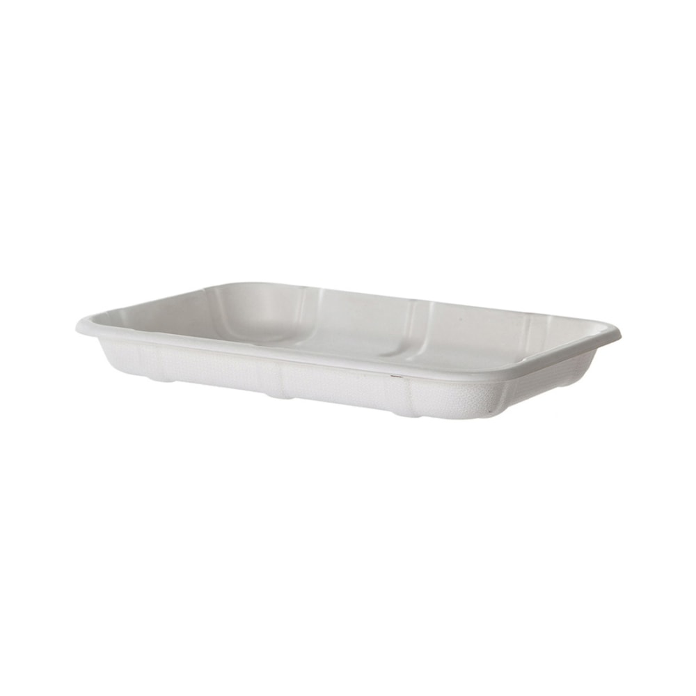 Eco-Products Vanguard Meat And Produce Trays, 1inH x 8-1/2inW x 6inD, White, Pack Of 400 Trays MPN:EP-MP2DNFA