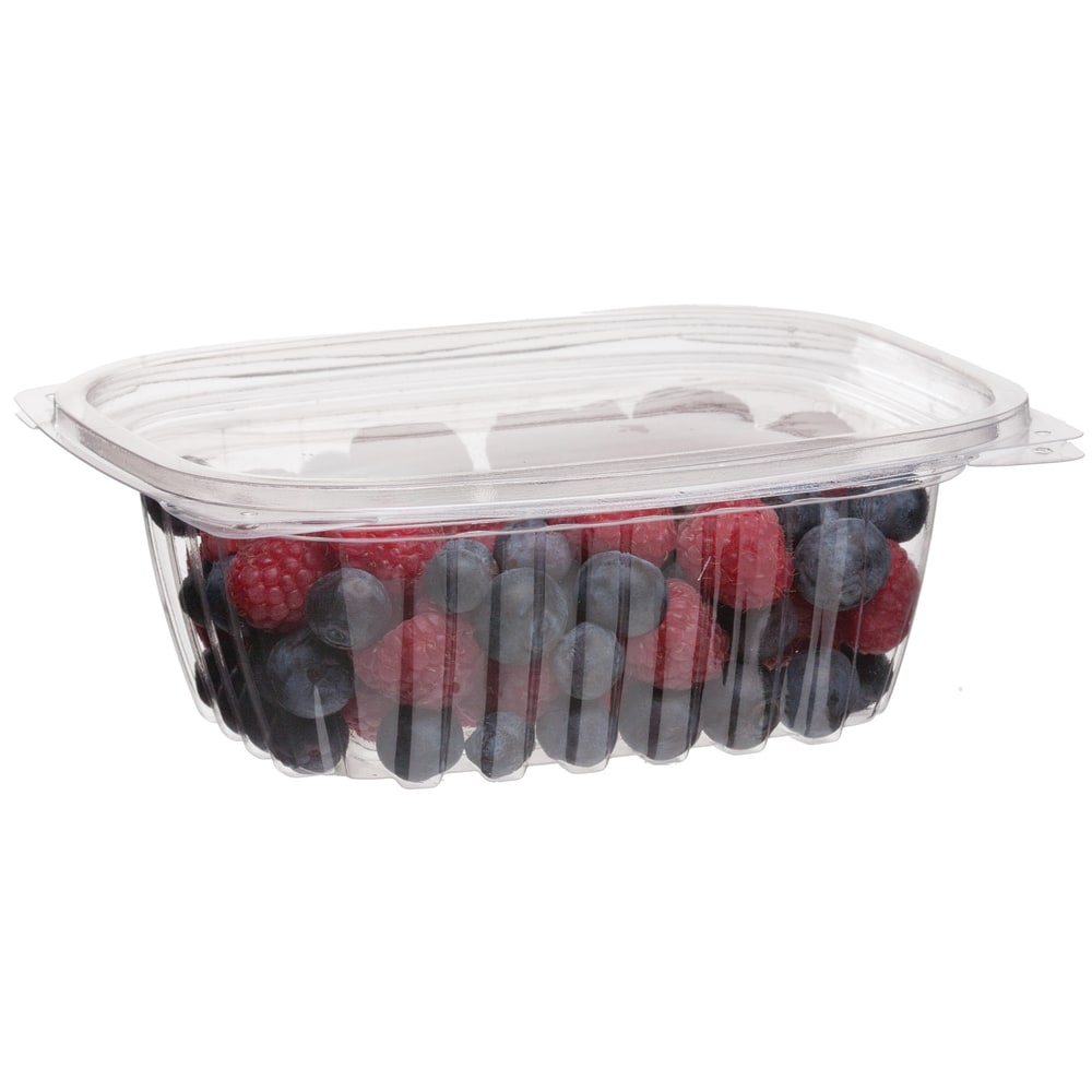 Eco-Products Rectangular Deli Containers, 12 Oz, Clear, Pack Of 300 Containers MPN:EP-RC12