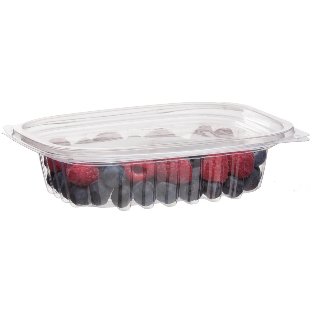 Eco-Products Rectangular Deli Containers, 8 Oz, Clear, Pack Of 300 Containers MPN:EP-RC8