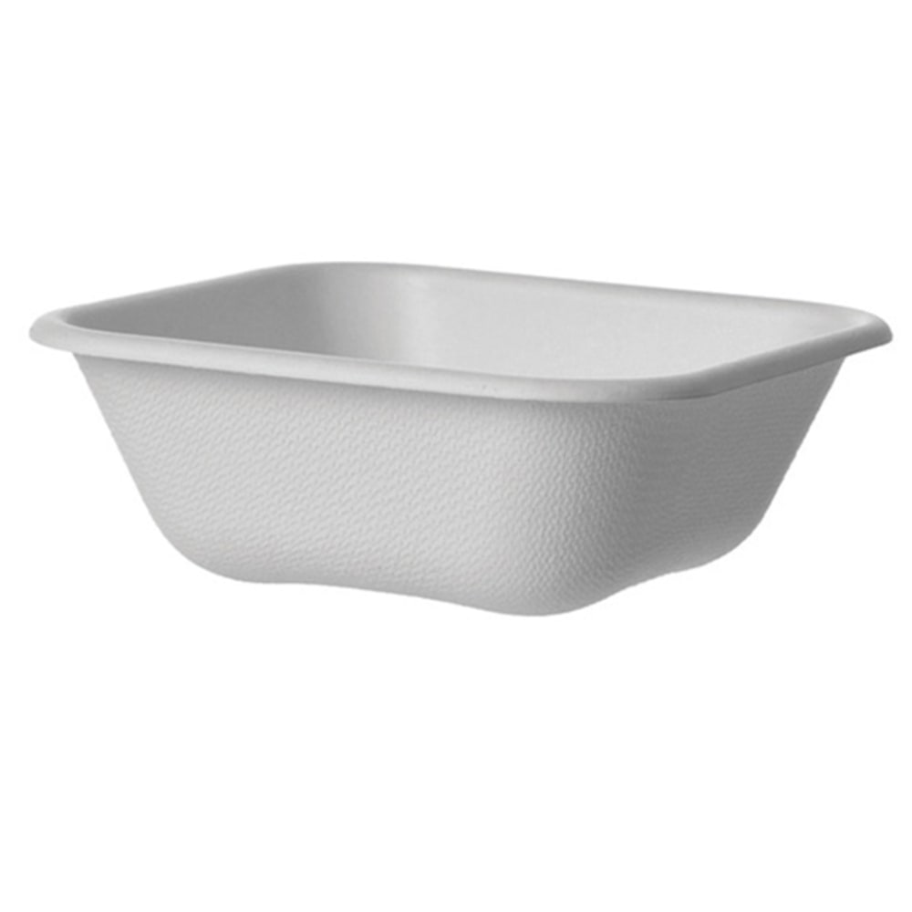 Eco-Products Vanguard WorldView Tall Take-Out Containers, 1-1/8inH x 5inW x 5inD, White, Pack Of 800 Containers MPN:EP-SCS5TNFA