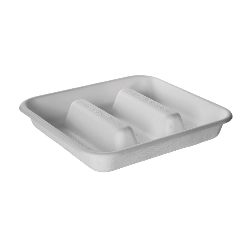 Eco-Products Vanguard WorldView Take-Out Containers, 7in, White, Pack Of 300 Containers MPN:EP-SCS73NFA