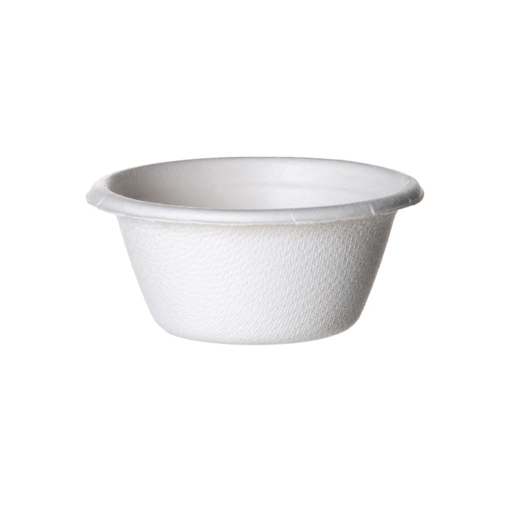 Eco-Products Vanguard Sugarcane Portion Cups, 2 Oz, White, Pack Of 2, 500 Cups MPN:EP-SPC2NFA