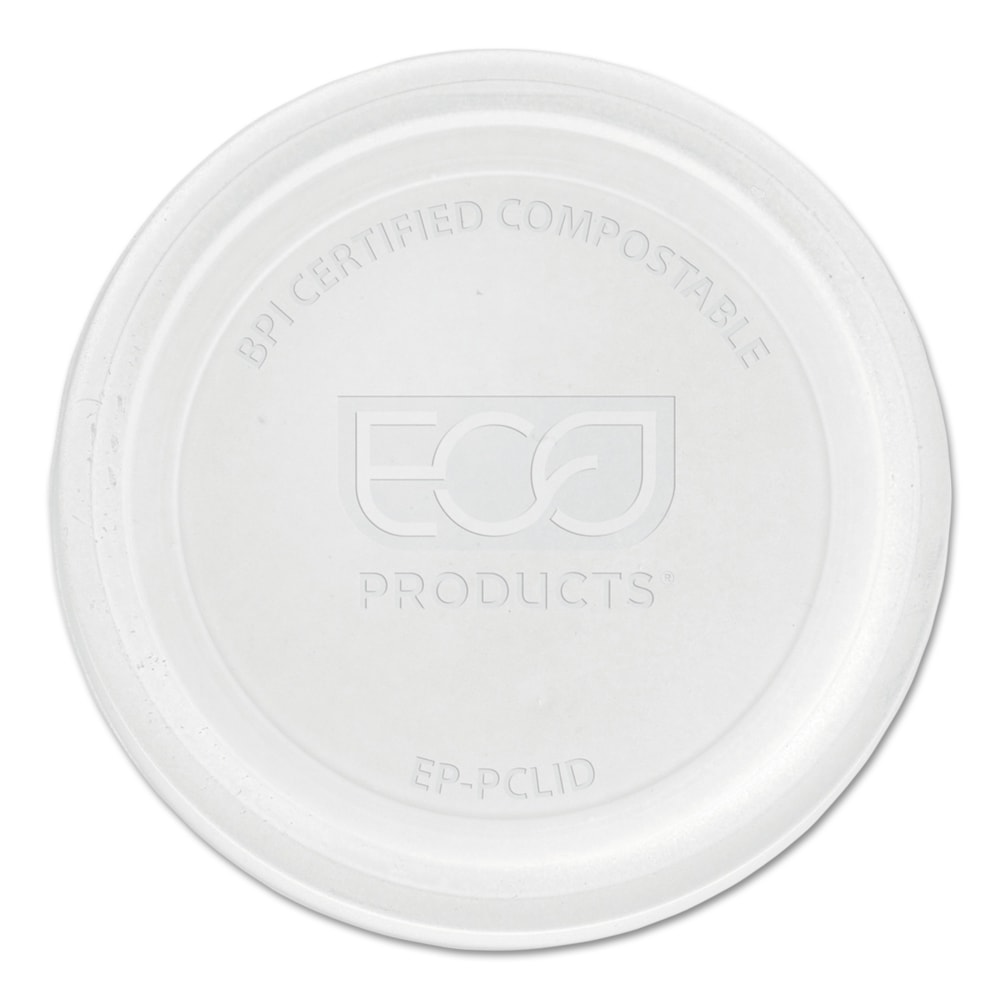 Eco-Products Portion Cup Lids for 2-4-Oz Portion Cups, Clear, 100 Lids Per Pack, 20 Packs Per Case MPN:EP-PCLID