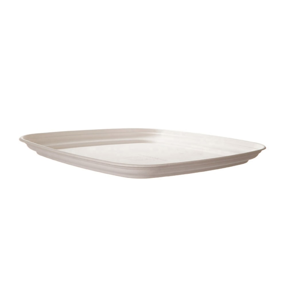 Eco-Products Vanguard Regalia Sugarcane Trays, 16in, White, Pack Of 100 Trays MPN:EP-SCTRS16NFA