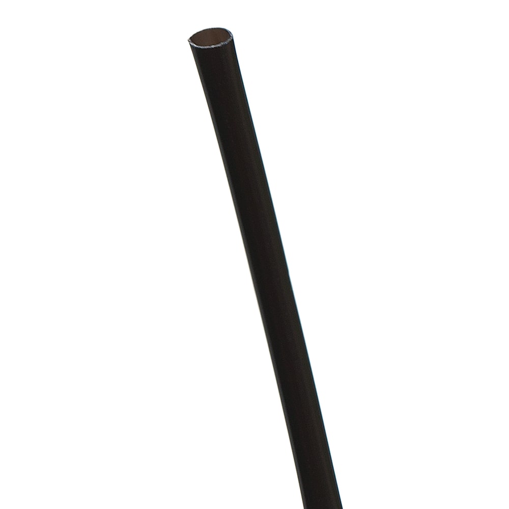 Eco-Products Compostable Straws, Unwrapped, 5-3/4in, 100% Recycled, Black, Case Of 20, 000 Straws MPN:EP-ST513