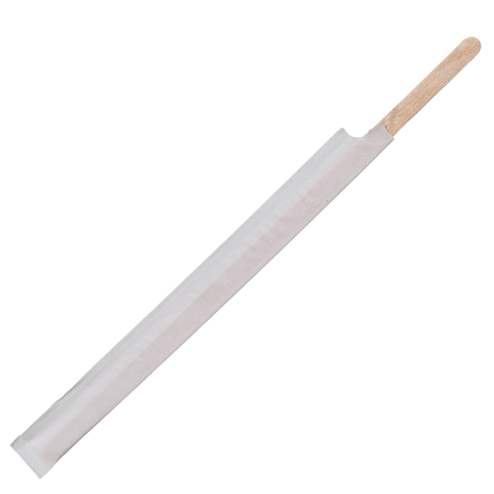 ECO Products Renewable Paper-Wrapped Wooden Stir Sticks, 7in, 500 Sticks Per Pack, Case Of 10 Packs MPN:C10CPW