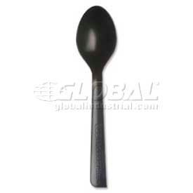 Eco-Products® ECOEPS113 Spoons Recycled Polystyrene Black 1000/Carton ECOEPS113