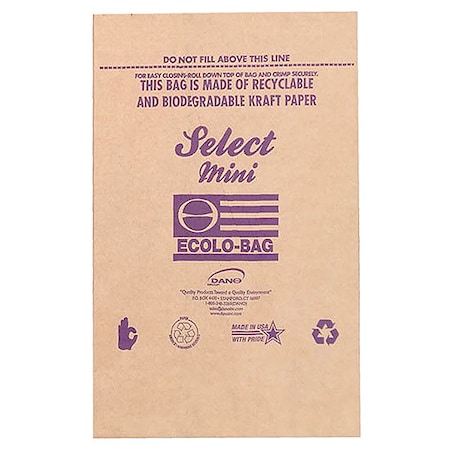 Trash Bags, Bwn/Prp, PK100 MPN:SLCT-10G