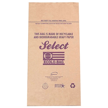 Trash Bags, Bwn/Prp, PK50 MPN:SLCT-30G