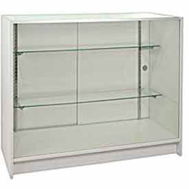 4' Full Vision Showcase - White PW/SC482-W