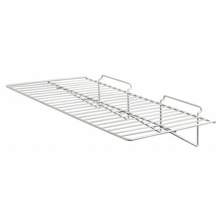 Shelf, White, 12 in. L, Semi-Gloss, PK6 MPN:EWH/2412