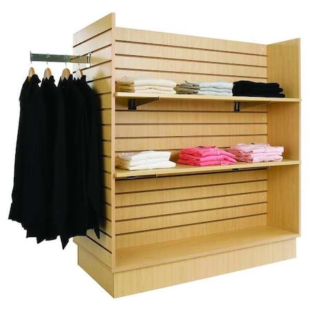 Slatwall Display, Maple, Gondola, 54