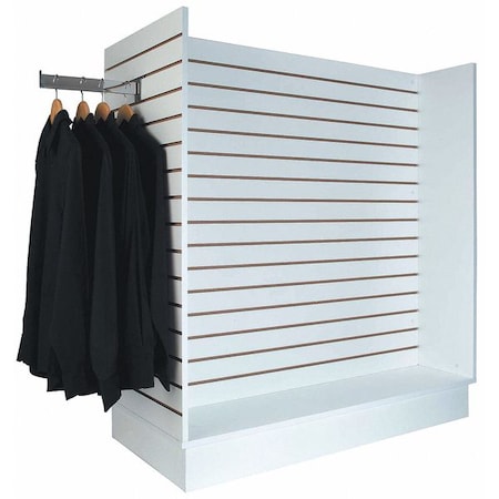 Slatwall Display, White, Gondola, 54