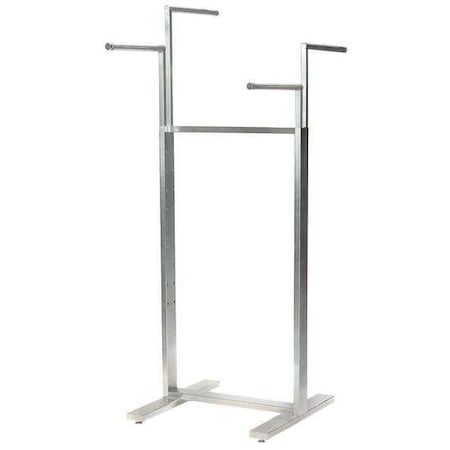 Adj. Rack, Silver, 16in. Lx24in. Wx75in. H MPN:BA47SC