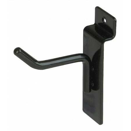 Hook, Blk, 2 in L, 1/2 in W, PK96 MPN:EBL/H2
