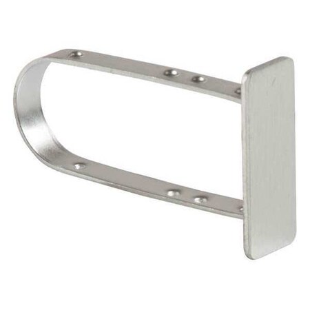 End Cap, Sil, 1 in H, 1/4 in W, PK100 MPN:EC4-SC