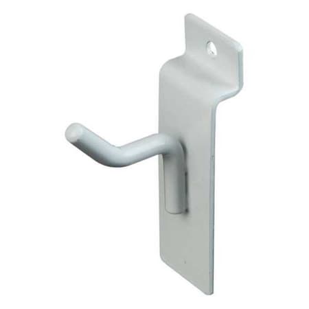 Hook, Wht, 1 in L, 1/2 in W, PK96 MPN:EWH/H1