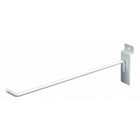 Hook, Wht, 10 in L, 1/2 in W, PK96 MPN:EWH/H10