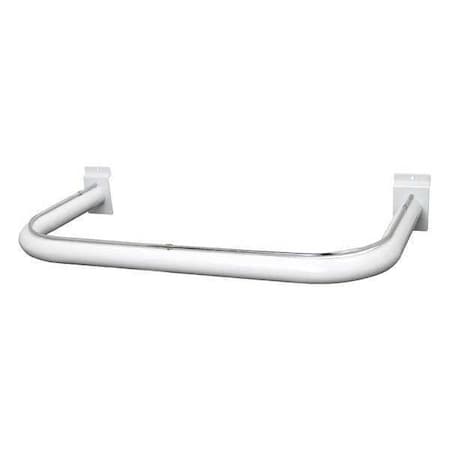 Hangrail, Wht, 1 in H, 22 in W, PK10 MPN:SW681/W