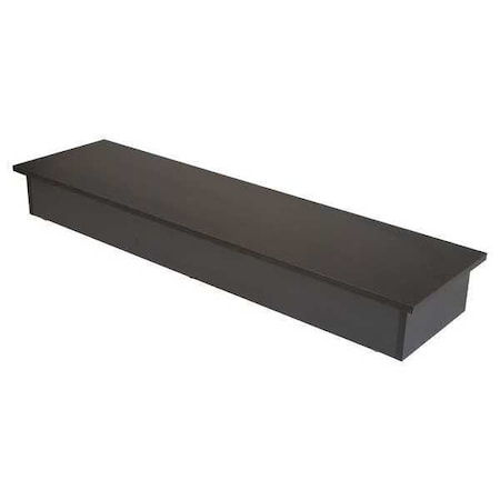 Wood Base for Glass Cubbies, Blk, 52in. L MPN:WD5214-BK