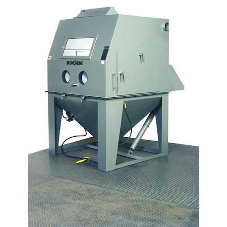 Abrasive Blast Cabinet, 48x48, Siphon-Feed MPN:101699G-A
