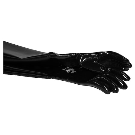 Blasting Glove, 6 in dia., 6 in W, 24 in L MPN:412003R