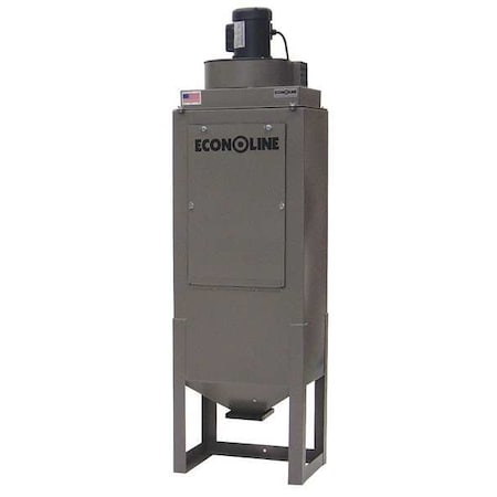 Abrasive Blasting Dust Collector, 600 cfm CFM Max Flow, 1 hp, Single Phase MPN:101716GY-6C