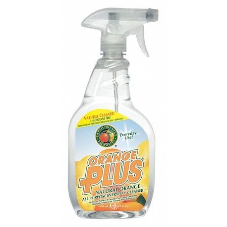 Spray Surface Cleaner, Orange, 22 oz., PK6, Bottle, Orange, 6 PK MPN:97066