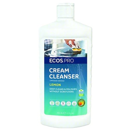 Cream Cleanser, Bottle, 17 oz, Lemon, 6 PK MPN:PL9701/6