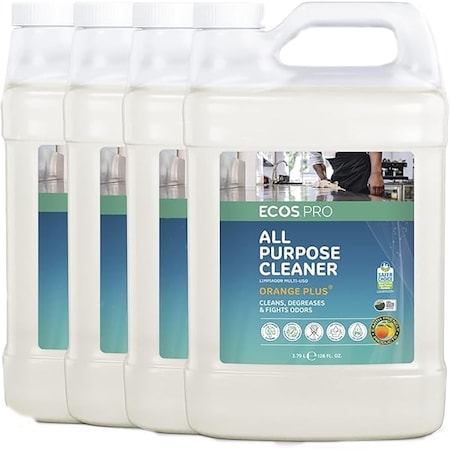 Cleaner/Degreaser, 1 gal Jug, Liquid, Yellow, 4 PK MPN:PL9748/04