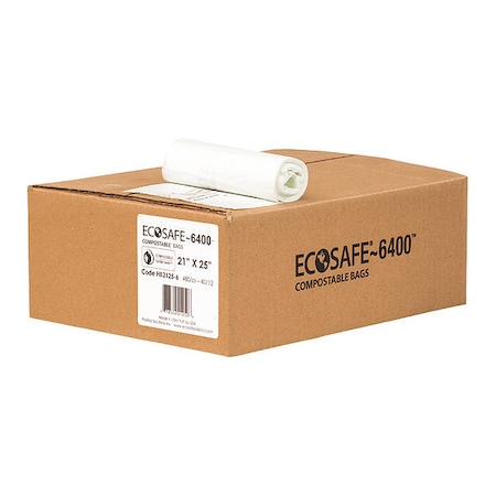 8 gal Trash Bags, 25 in x 21 in, 480 PK MPN:HB2125-6