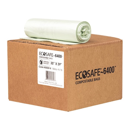 45 gal Trash Bags, 39 in x 30 in, 135 PK MPN:HB3039-8
