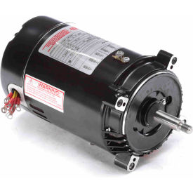 Century Pool Pump Motor 3/4 HP 3450 RPM 208-230/460V ODP 56J Frame T3072