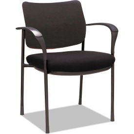 Alera Iv Series Guest Chairs 24-3/4''X22-3/4''X32-1/4'' Black 2/Carton IV4317A
