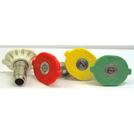 4000 psi Quick Connect Nozzle 0 15 25 40 degree and 6540 soap nozzle 5-pack 6.0 17.0199