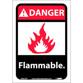Graphic Signs - Danger Flammable - Vinyl 7