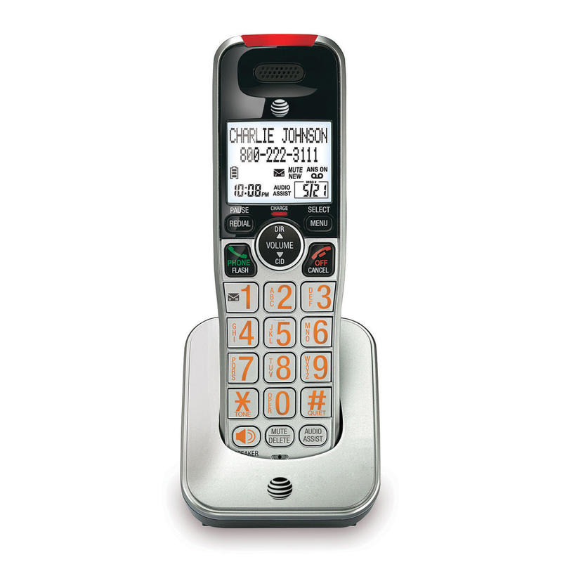 AT&T Accessory Handset With Caller ID/Call Waiting, Silver, ATTATCRL30102 MPN:CRL30102