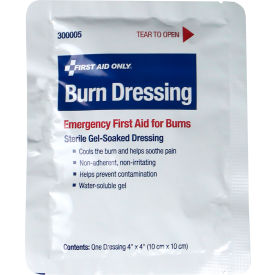 First Aid Only Burn Dressing 4