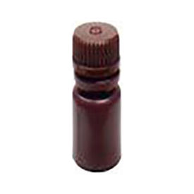 United Scientific™ Reagent Bottle Narrow Mouth HDPE 4ml Capacity Amber Pack of 72 33421