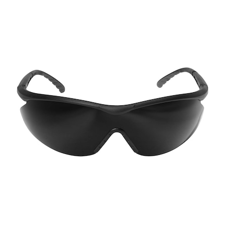 Banraj, Safety Glasses, Anti-Scratch, Smoke Lens, Black Frame, Half-Frame MPN:DB116